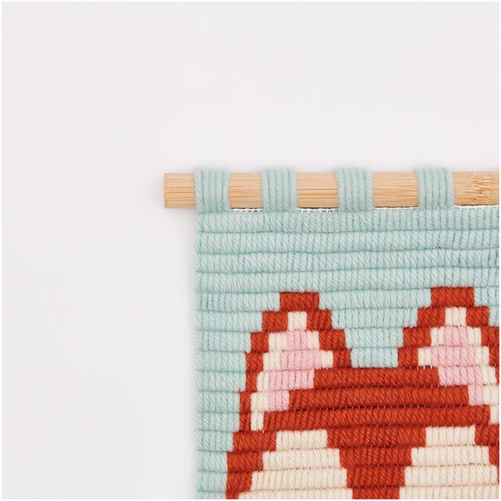 Set for embroidery Fox - Rico Design - 20 x 26 cm