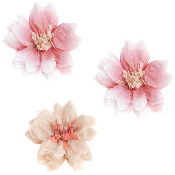 Tissue paper Cherry Blossom Flowers - Rico Design - pink, 11 cm, 3 pcs.