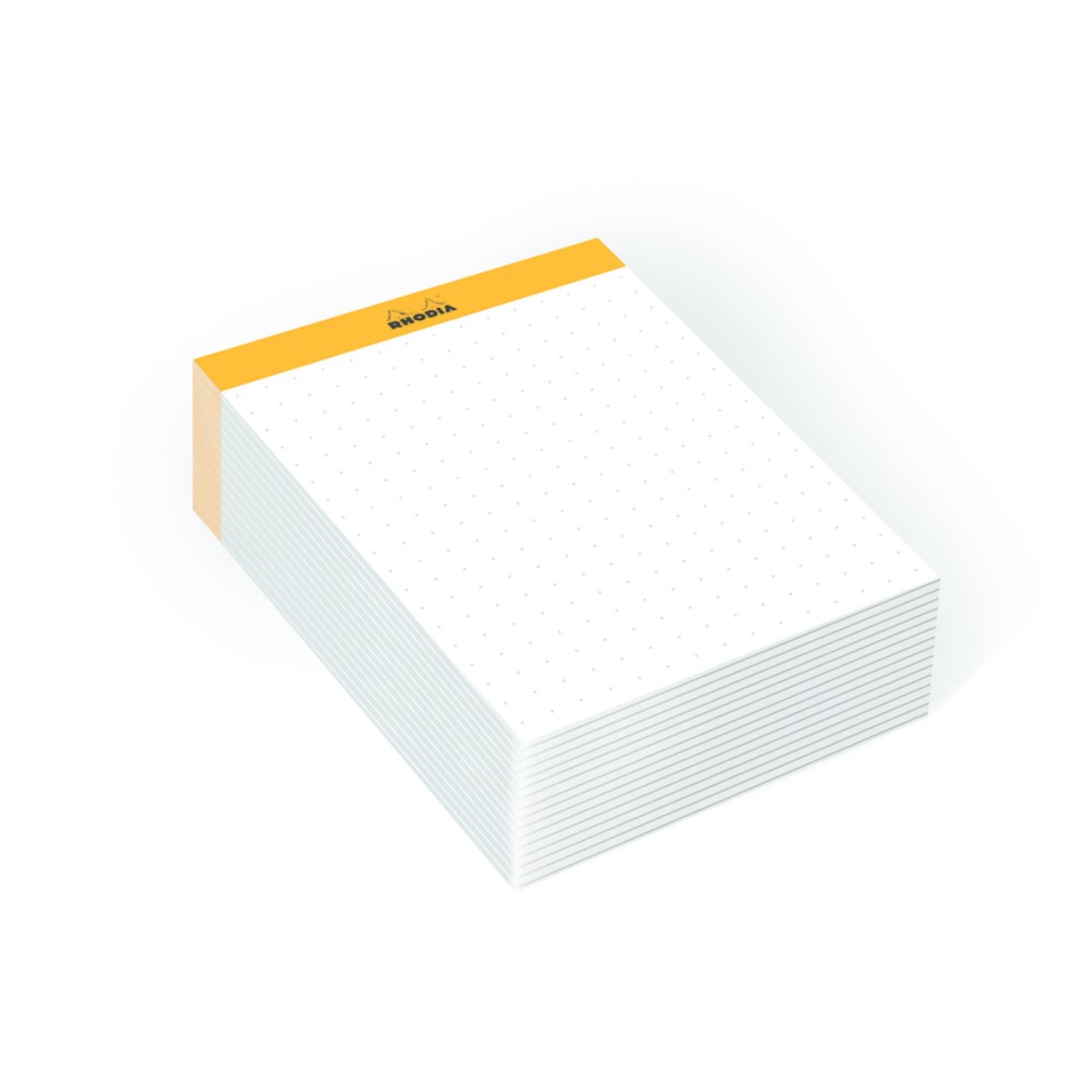 Memo Pad, refill No. 11 - Rhodia - dotted, A7, 80 g, 240 sheets