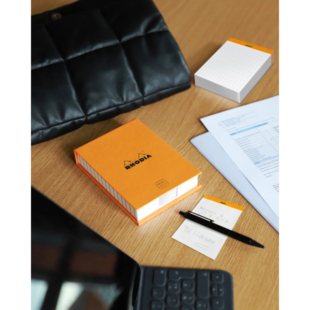 Memo Pad, refill No. 13 - Rhodia - lined, A6, 80 g, 240 sheets