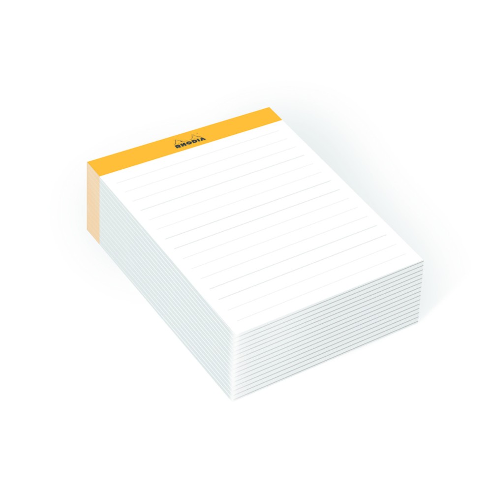 Notes, wkład Memo Pad No. 13 - Rhodia - w linie, A6, 80 g, 240 ark.