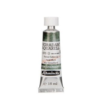Farba akwarelowa Horadam Aquarell - Schmincke - 970, Haze Black, 15 ml