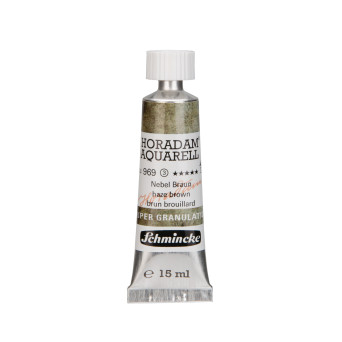 Horadam Aquarell watercolor paint - Schmincke - 969, Haze Brown, 15 ml