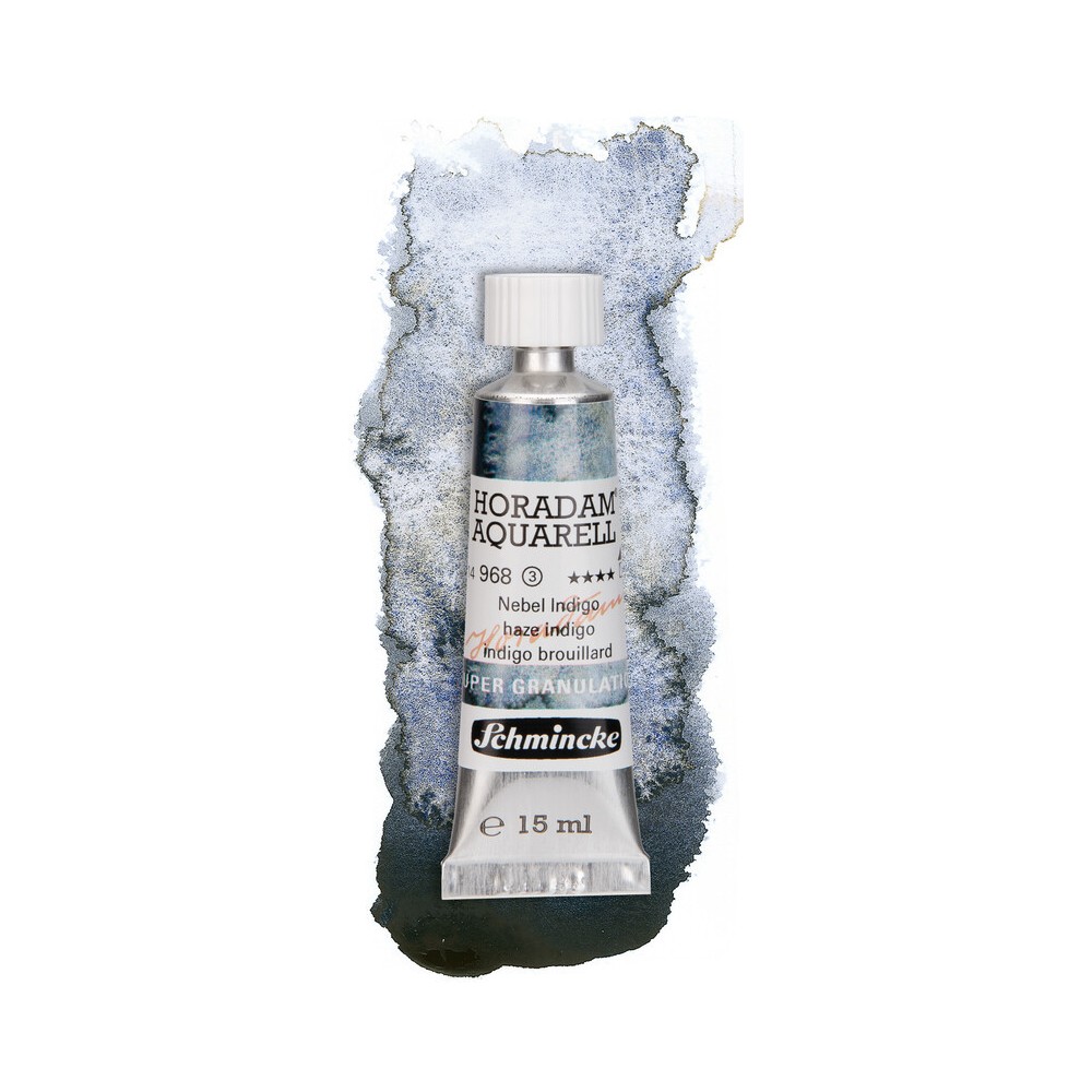 Farba akwarelowa Horadam Aquarell - Schmincke - 968, Haze Indigo, 15 ml