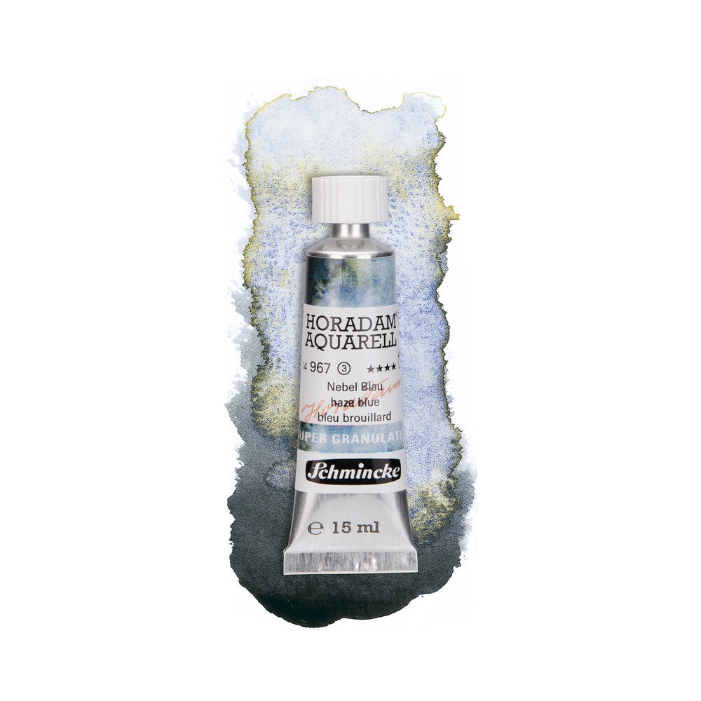 Horadam Aquarell watercolor paint - Schmincke - 967, Haze Blue, 15 ml