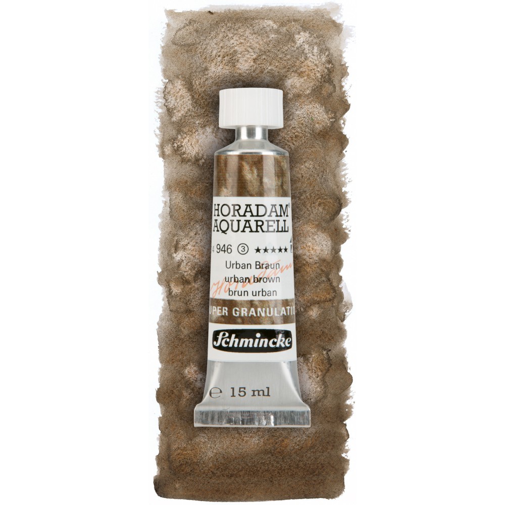 Horadam Aquarell watercolor paint - Schmincke - 946, Urban Brown, 15 ml