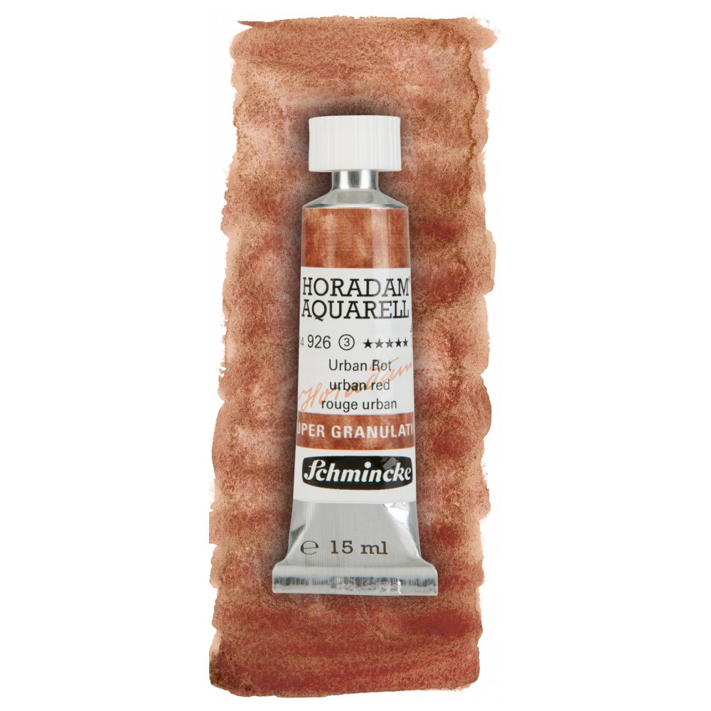 Farba akwarelowa Horadam Aquarell - Schmincke - 926, Urban Red, 15 ml