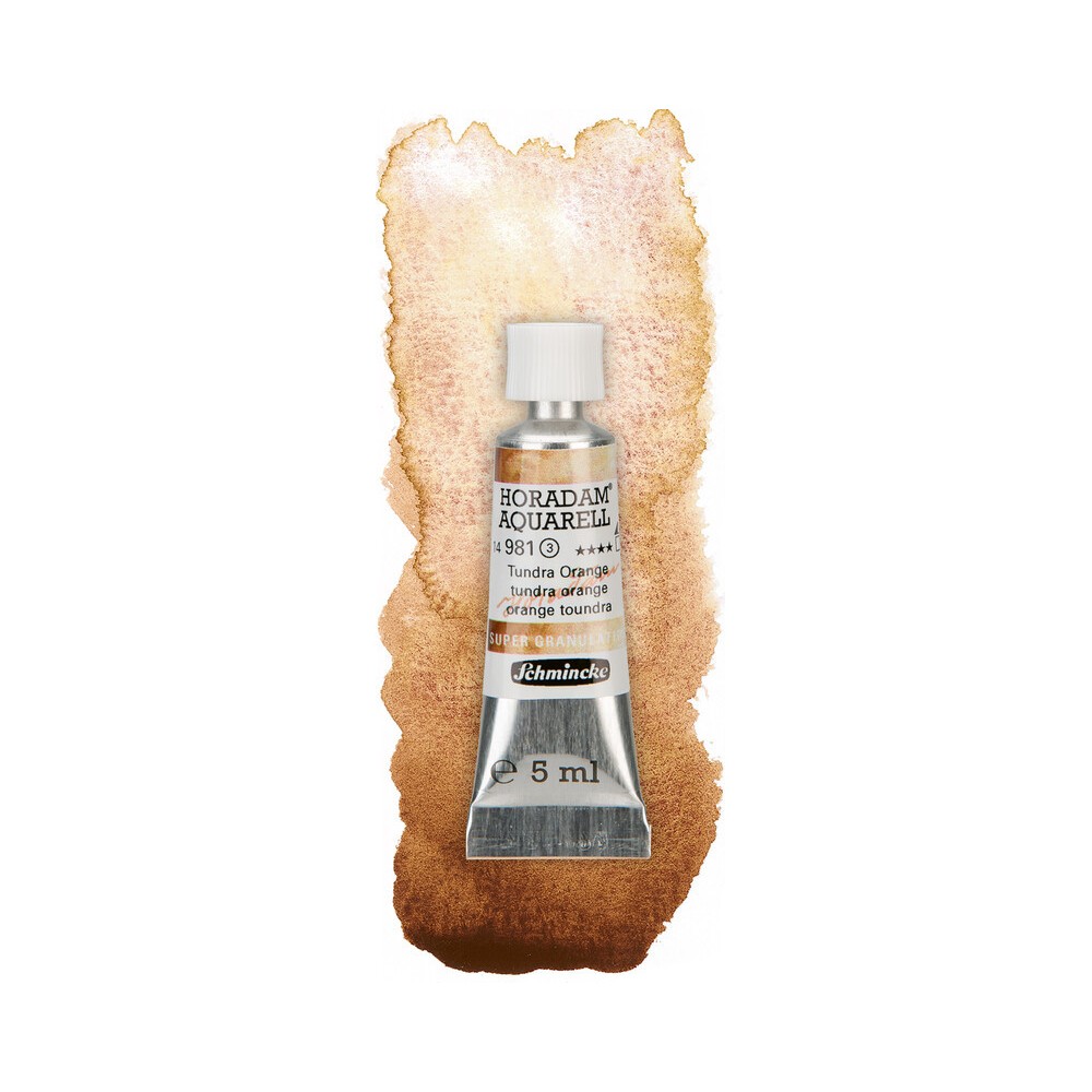 Horadam Aquarell watercolor paint - Schmincke - 981, Tundra Orange, 5 ml