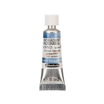 Farba akwarelowa Horadam Aquarell - Schmincke - 975, Galaxy Black, 5 ml