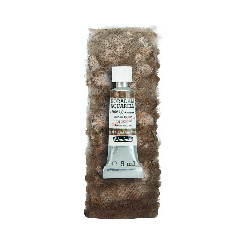 Horadam Aquarell watercolor paint - Schmincke - 946, Urban Brown, 5 ml