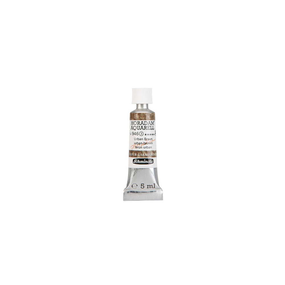 Farba akwarelowa Horadam Aquarell - Schmincke - 946, Urban Brown, 5 ml