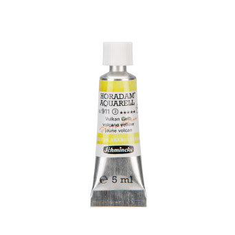 Horadam Aquarell watercolor paint - Schmincke - 911, Volcano Yellow, 5 ml