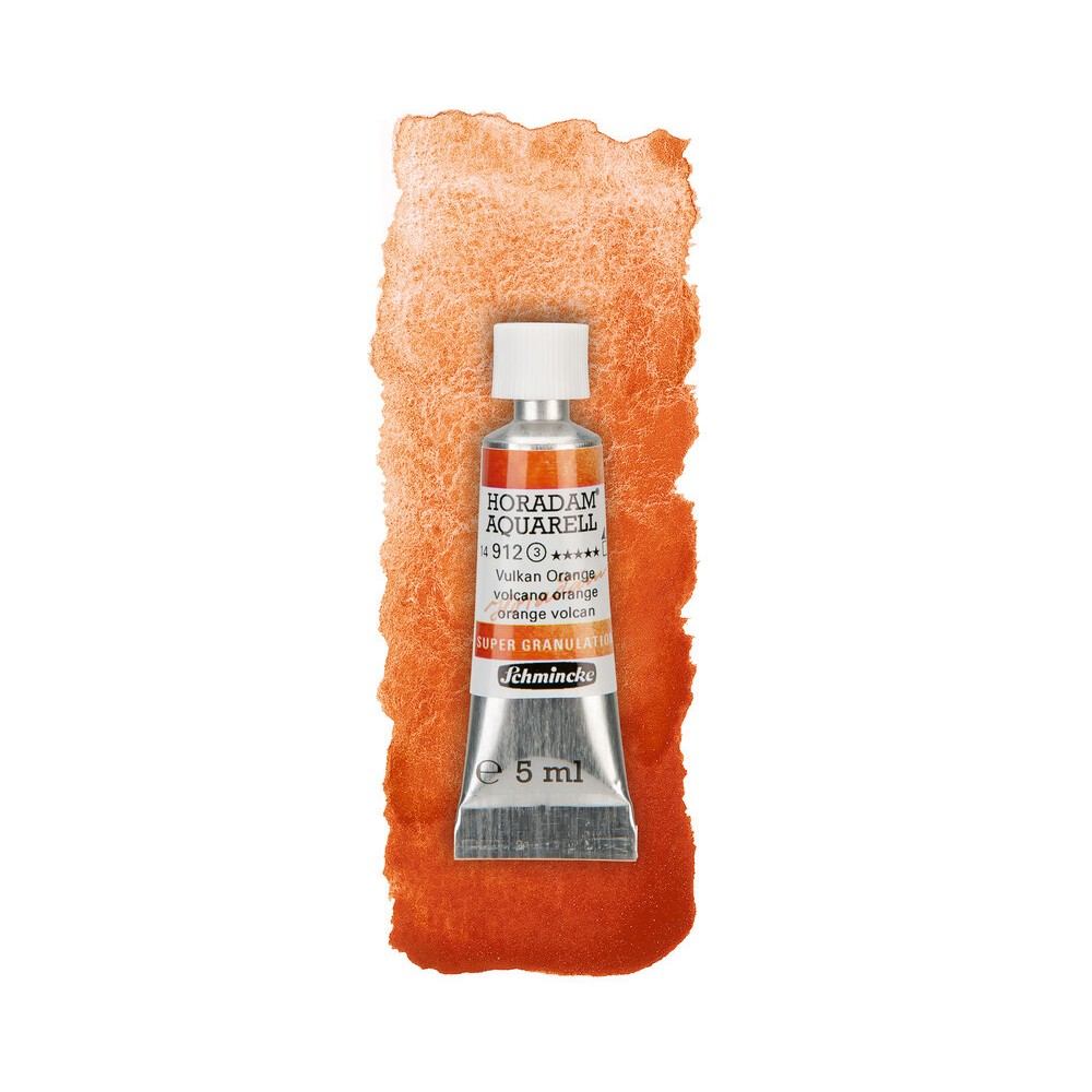 Farba akwarelowa Horadam Aquarell - Schmincke - 912, Volcano Orange, 5 ml