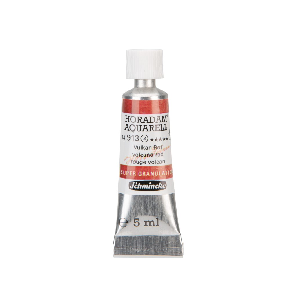 Farba akwarelowa Horadam Aquarell - Schmincke - 913, Volcano Red, 5 ml