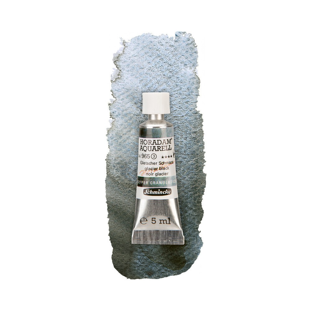 Horadam Aquarell watercolor paint - Schmincke - 965, Glacier Black, 5 ml