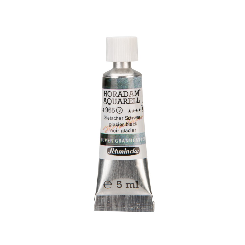 Farba akwarelowa Horadam Aquarell - Schmincke - 965, Glacier Black, 5 ml