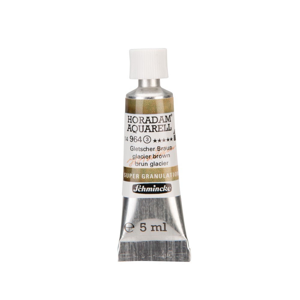 Horadam Aquarell watercolor paint - Schmincke - 964, Glacier Brown, 5 ml