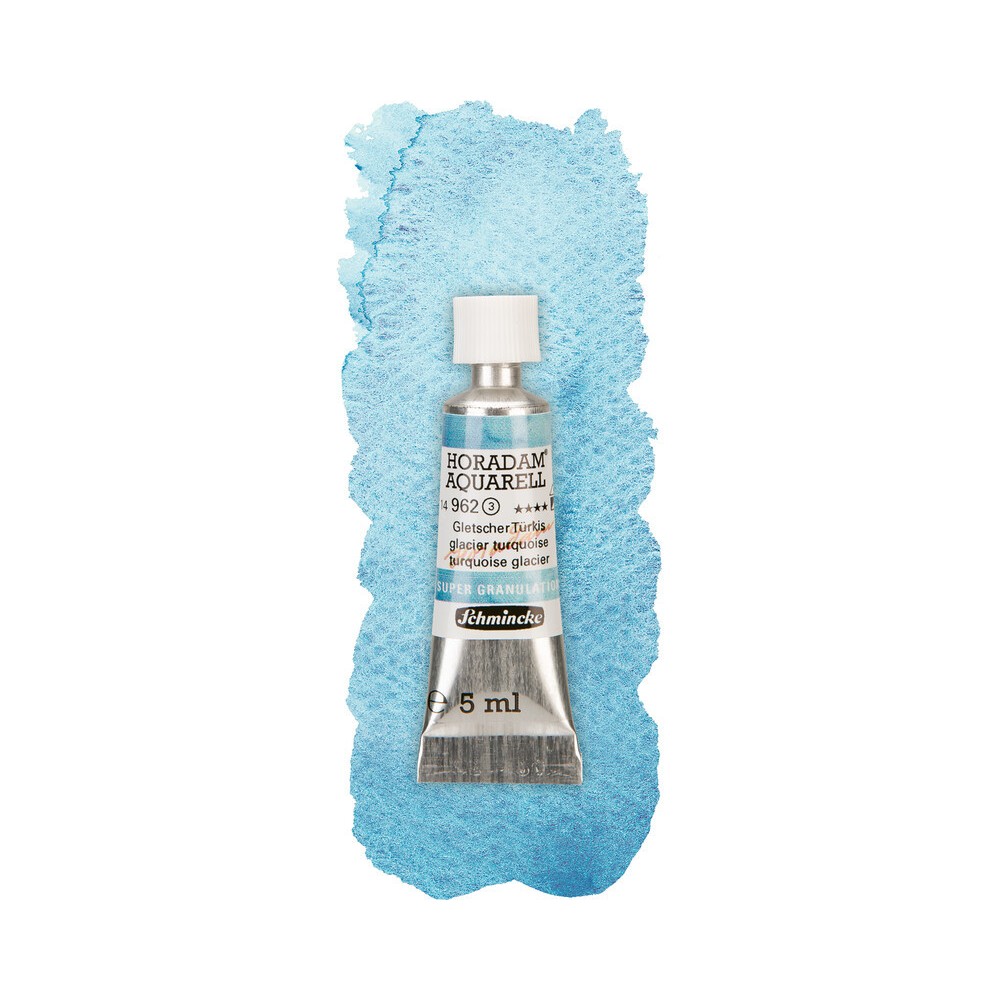 Farba akwarelowa Horadam Aquarell - Schmincke - 962, Glacier Turquoise, 5 ml