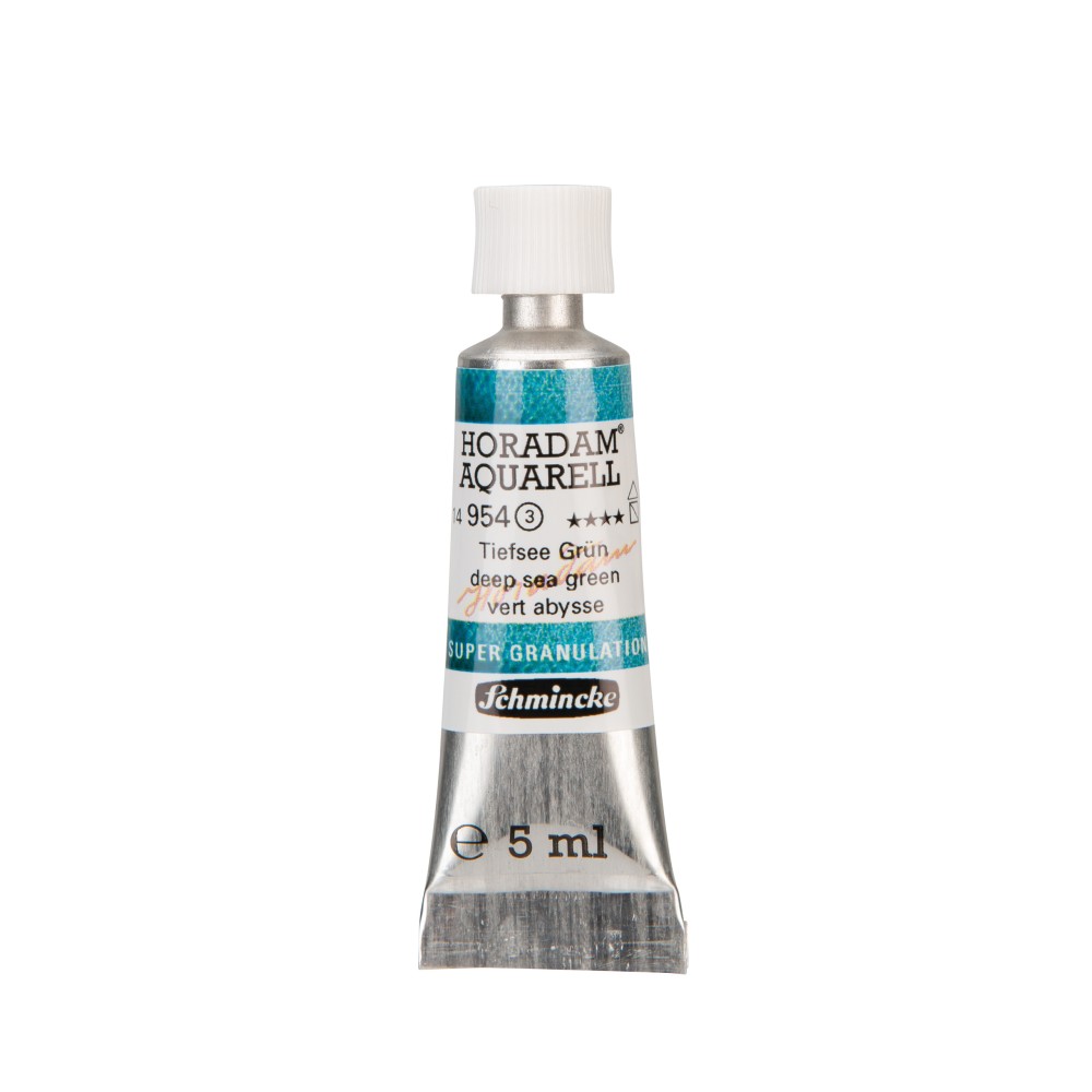 Farba akwarelowa Horadam Aquarell - Schmincke - 954, Deep Sea Green, 5 ml