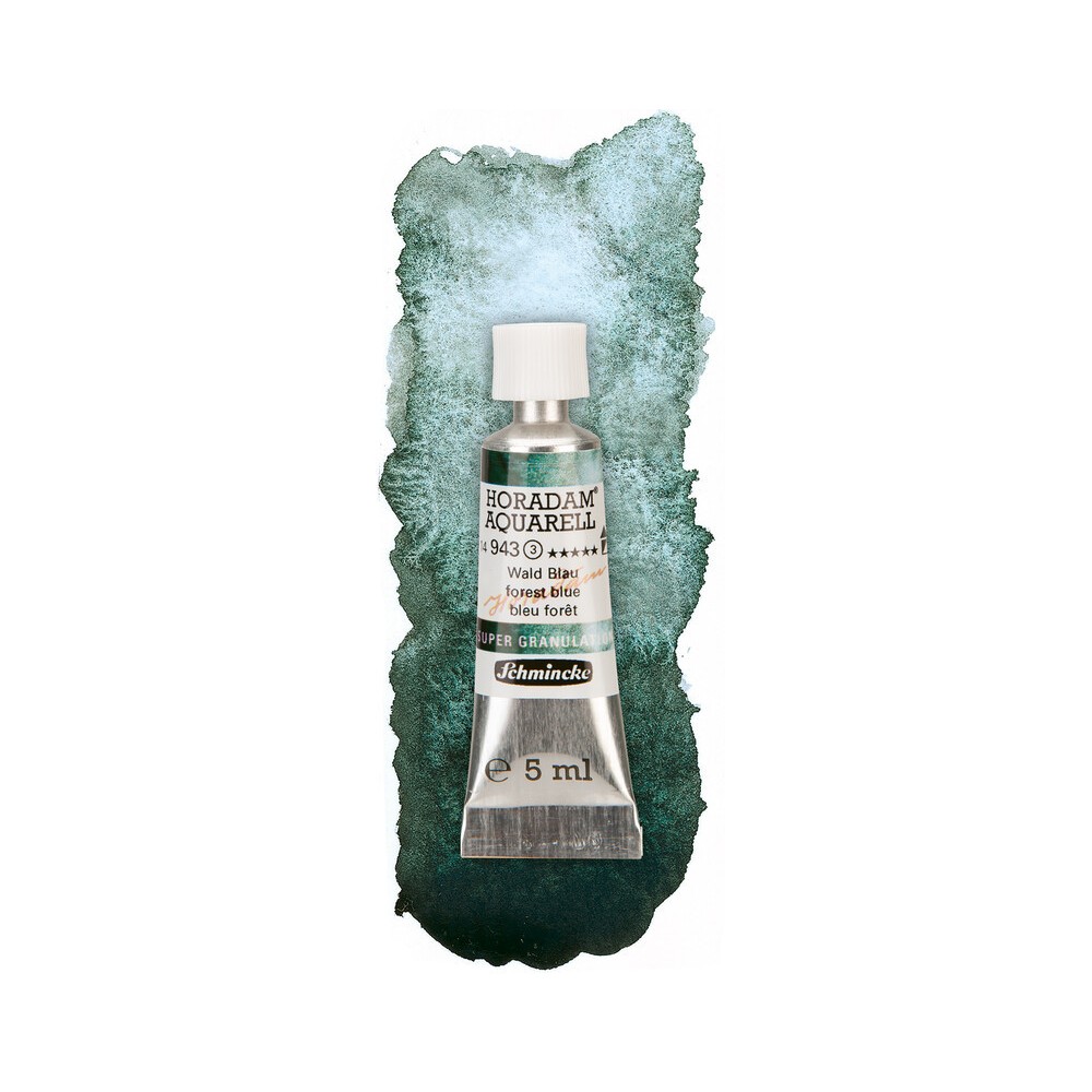 Horadam Aquarell watercolor paint - Schmincke - 943, Forest Blue, 5 ml