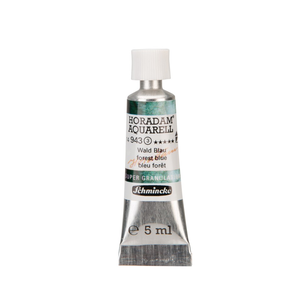 Farba akwarelowa Horadam Aquarell - Schmincke - 943, Forest Blue, 5 ml