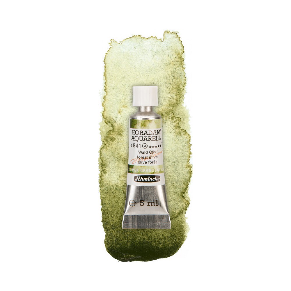 Horadam Aquarell watercolor paint - Schmincke - 941, Forest Olive, 5 ml