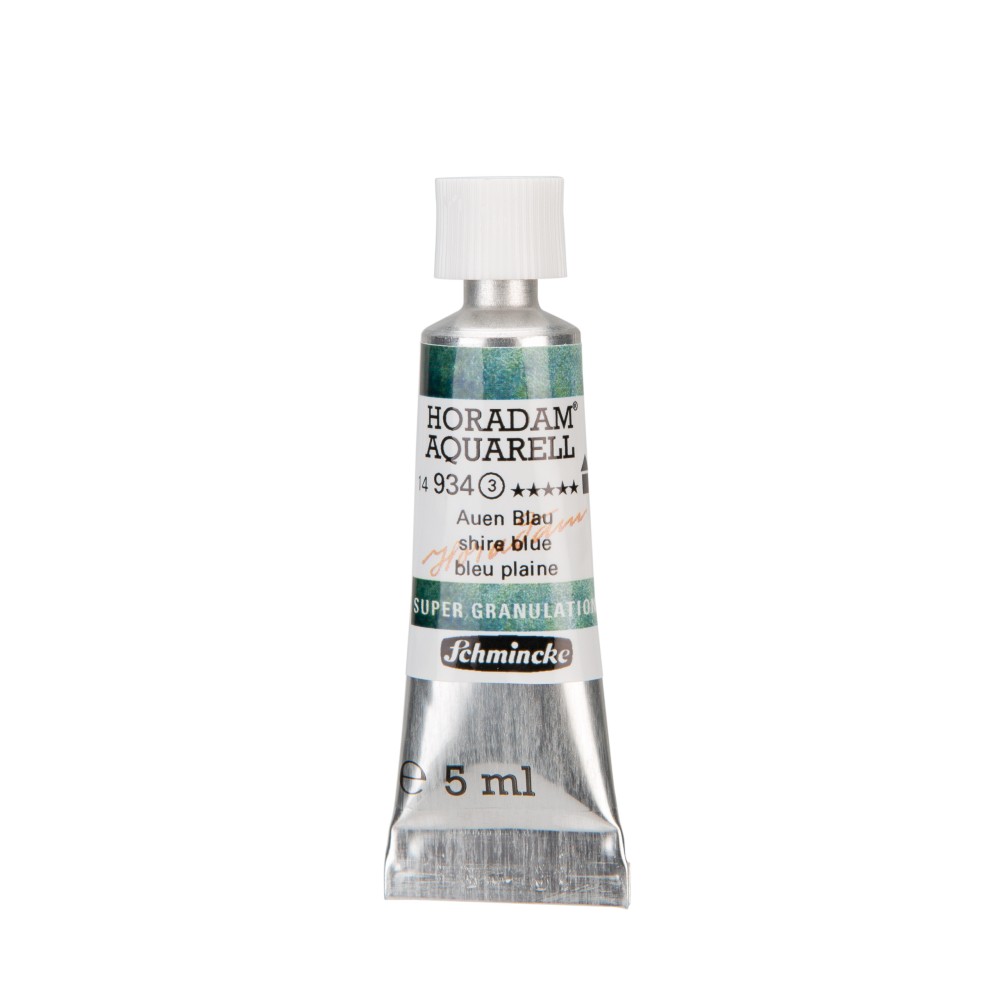 Horadam Aquarell watercolor paint - Schmincke - 934, Shire Blue, 5 ml