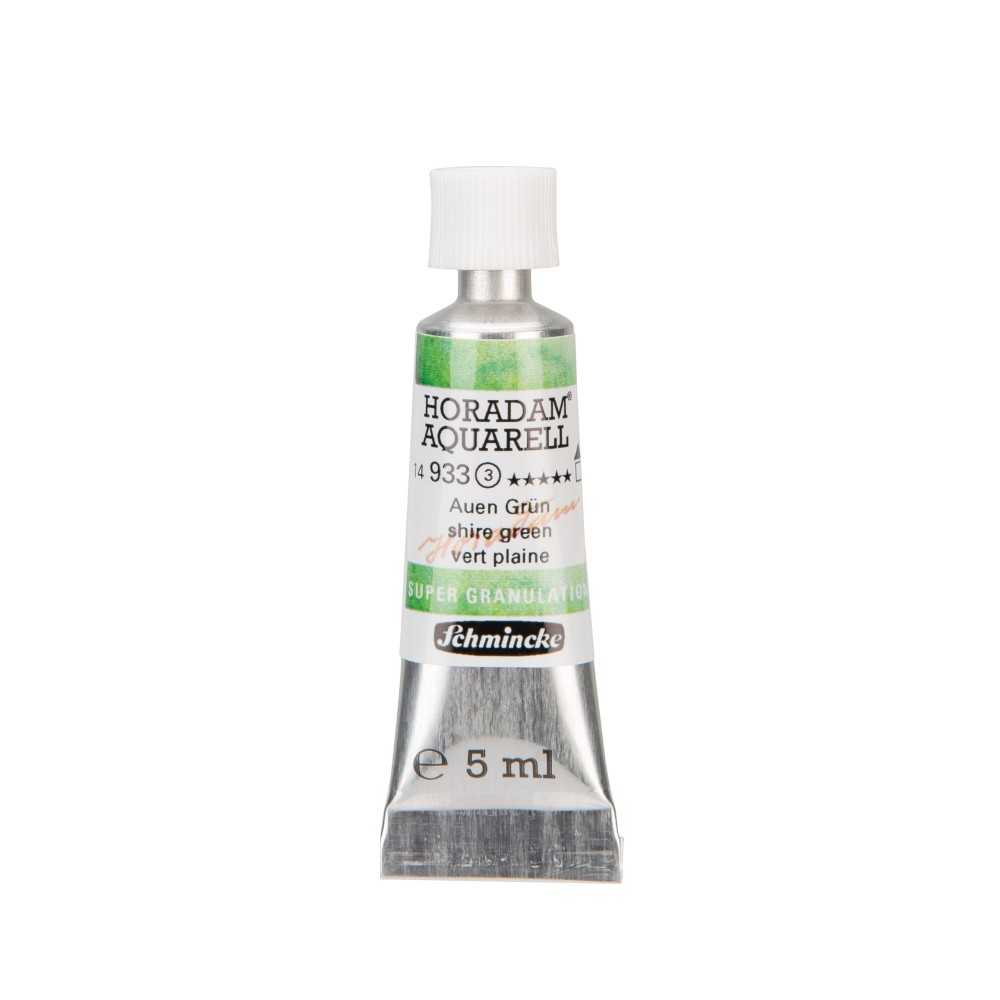 Horadam Aquarell watercolor paint - Schmincke - 933, Shire Green, 5 ml