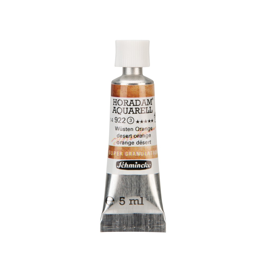 Horadam Aquarell watercolor paint - Schmincke - 922, Desert Orange, 5 ml