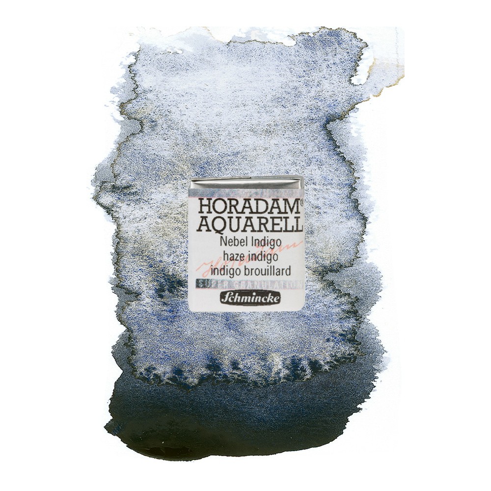 Horadam Aquarell watercolor paint - Schmincke - 968, Haze Indigo