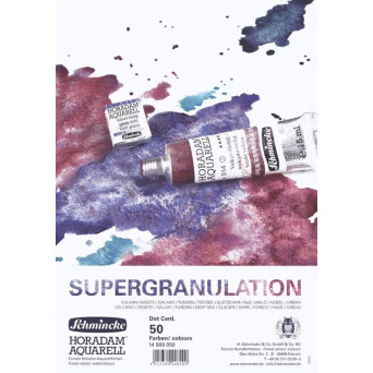 Horadam Aquarell watercolor Dot Cards - Schmincke - 50 colors