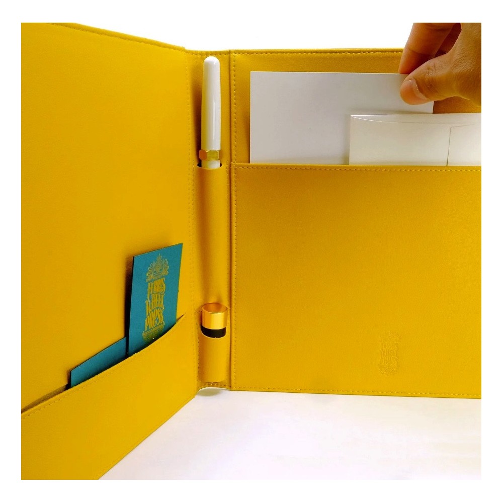 Always Right Fether Folio - Ferris Wheel Press - Mustard Yellow