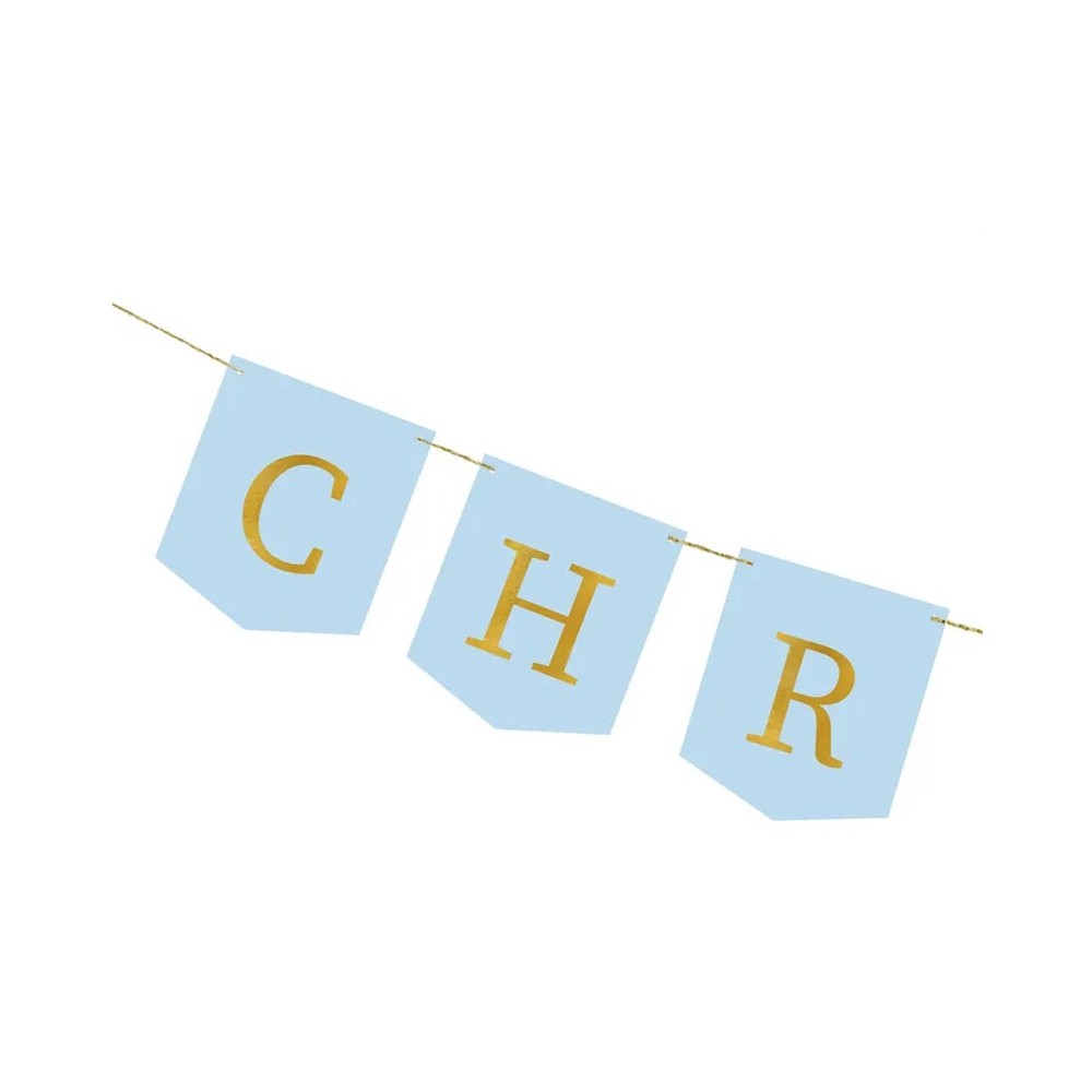 Banner Chrzest Święty - blue, 13 x 250 cm