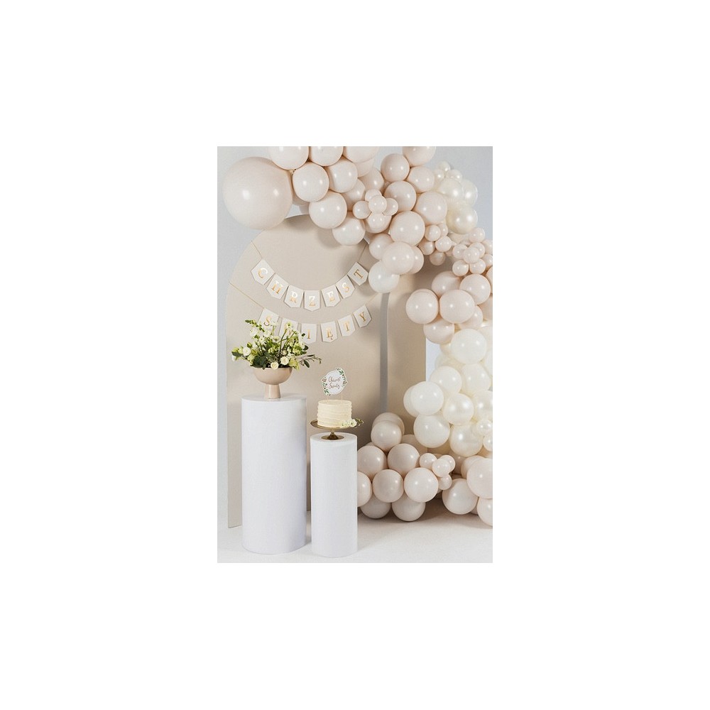 Banner Chrzest Święty - white, 13 x 250 cm