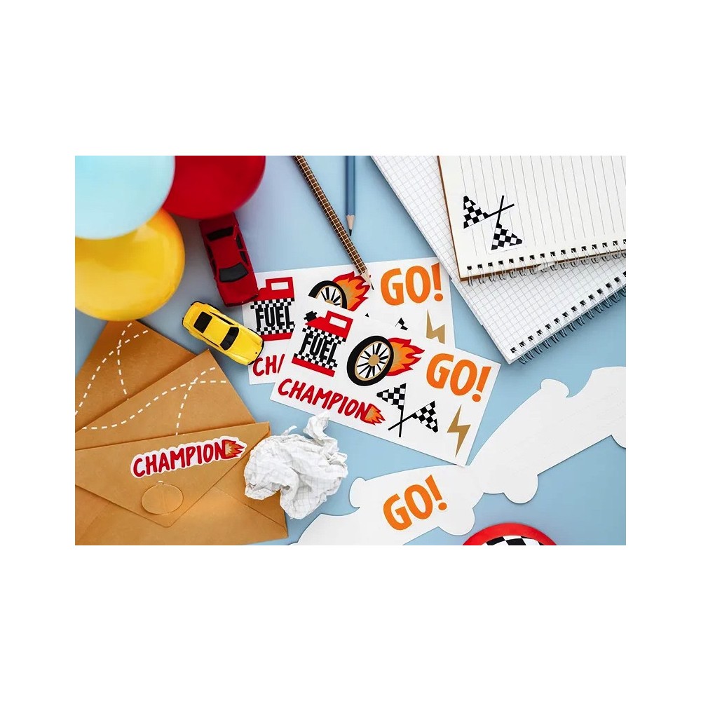 Cars stickers - 6 pcs.