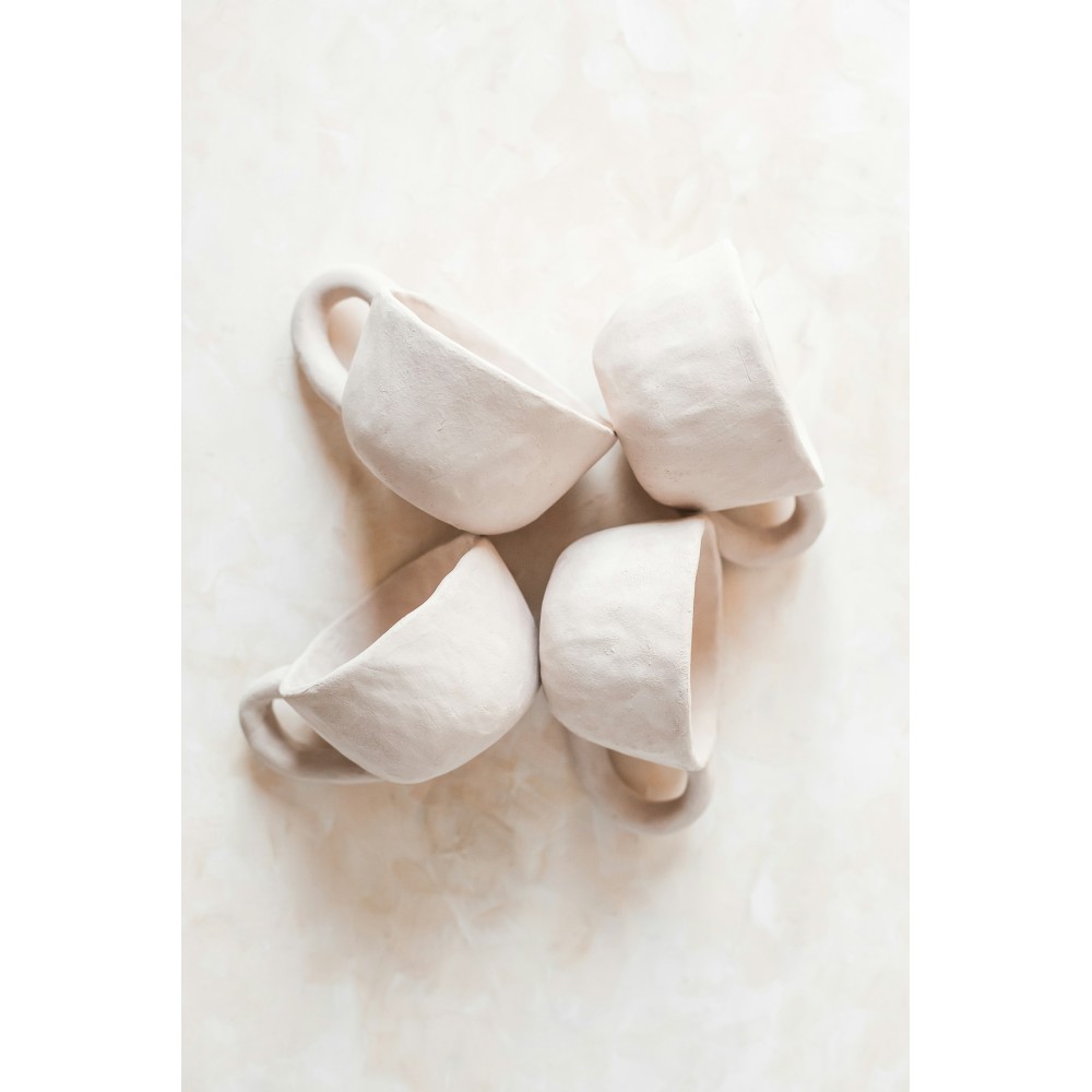 Air-Dry pottery clay - PaperConcept - Extra White 5 kg