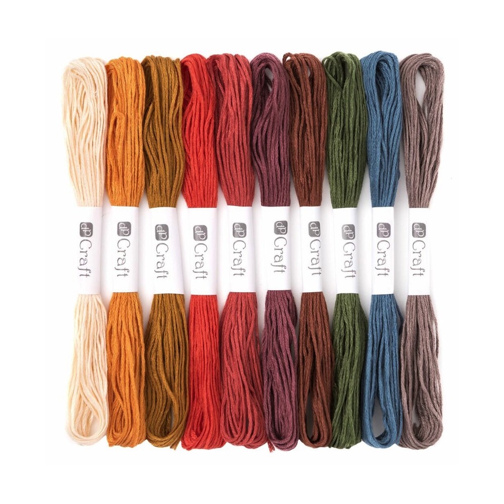 Zestaw mulin Vintage - DpCraft - 10 kolorów