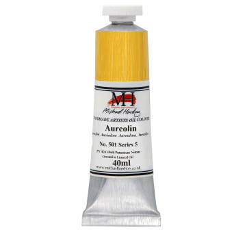 Oil paint - Michael Harding - 501, Aureolin, 40 ml
