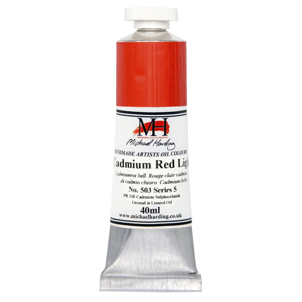 Farba olejna - Michael Harding - 503, Cadmium Red Light, 40 ml