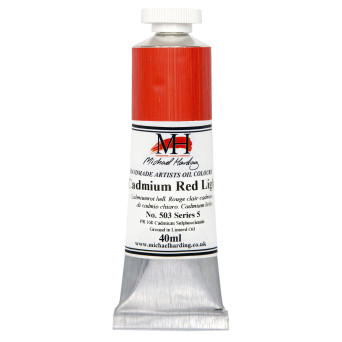 Oil paint - Michael Harding - 503, Cadmium Red Light, 40 ml
