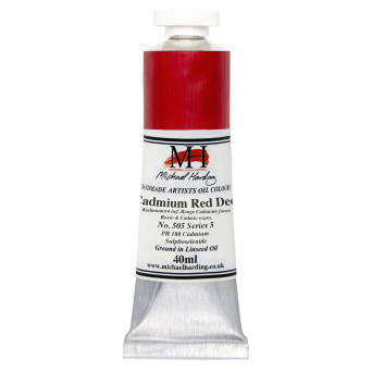Farba olejna - Michael Harding - 505, Cadmium Red Deep, 40 ml