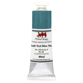 Farba olejna - Michael Harding - 516, Cobalt Teal Blue Shade, 40 ml