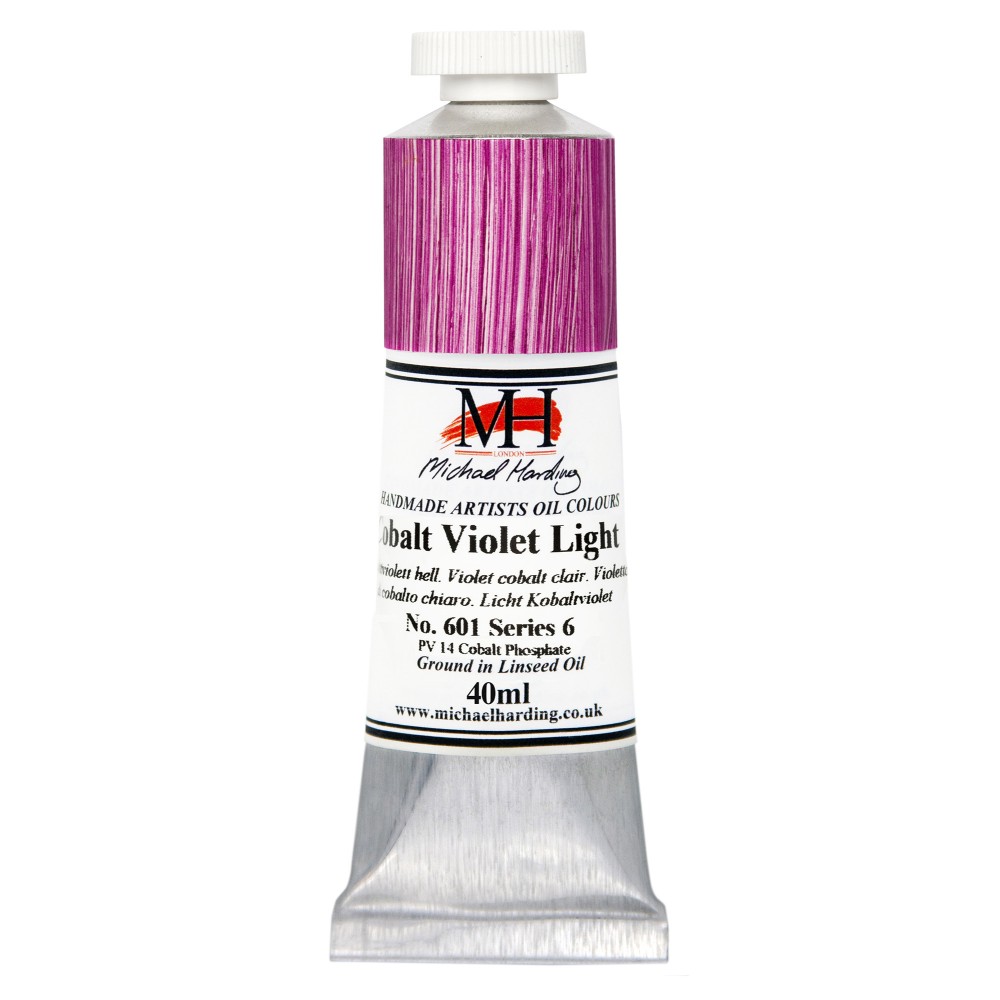 Oil paint - Michael Harding - 601, Cobalt Violet Light, 40 ml