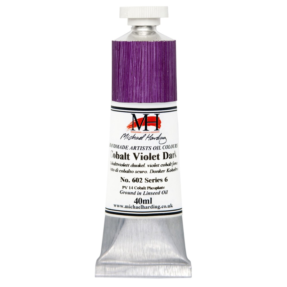 Oil paint - Michael Harding - 602,  Cobalt Violet Dark, 40 ml
