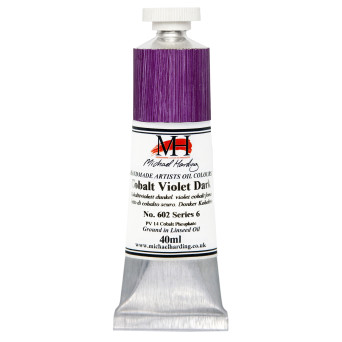Farba olejna - Michael Harding - 602, Cobalt Violet Dark, 40 ml