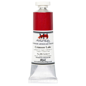 Farba olejna - Michael Harding - 406, Crimson Lake, 40 ml