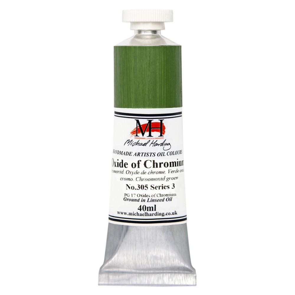 Farba olejna - Michael Harding - 305, Oxide of Chromium, 40 ml