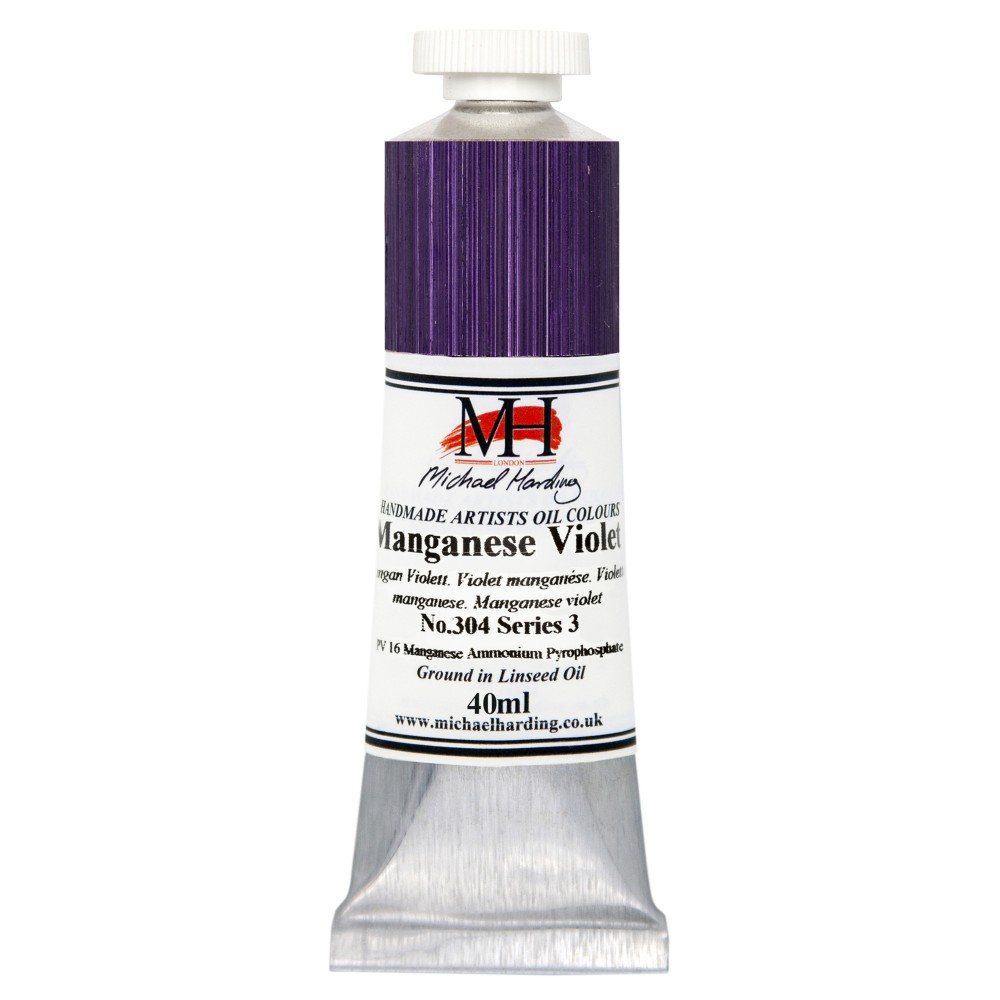 Oil paint - Michael Harding - 304, Manganese Violet, 40 ml
