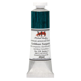 Farba olejna - Michael Harding - 229, Caribbean Turquoise, 40 ml