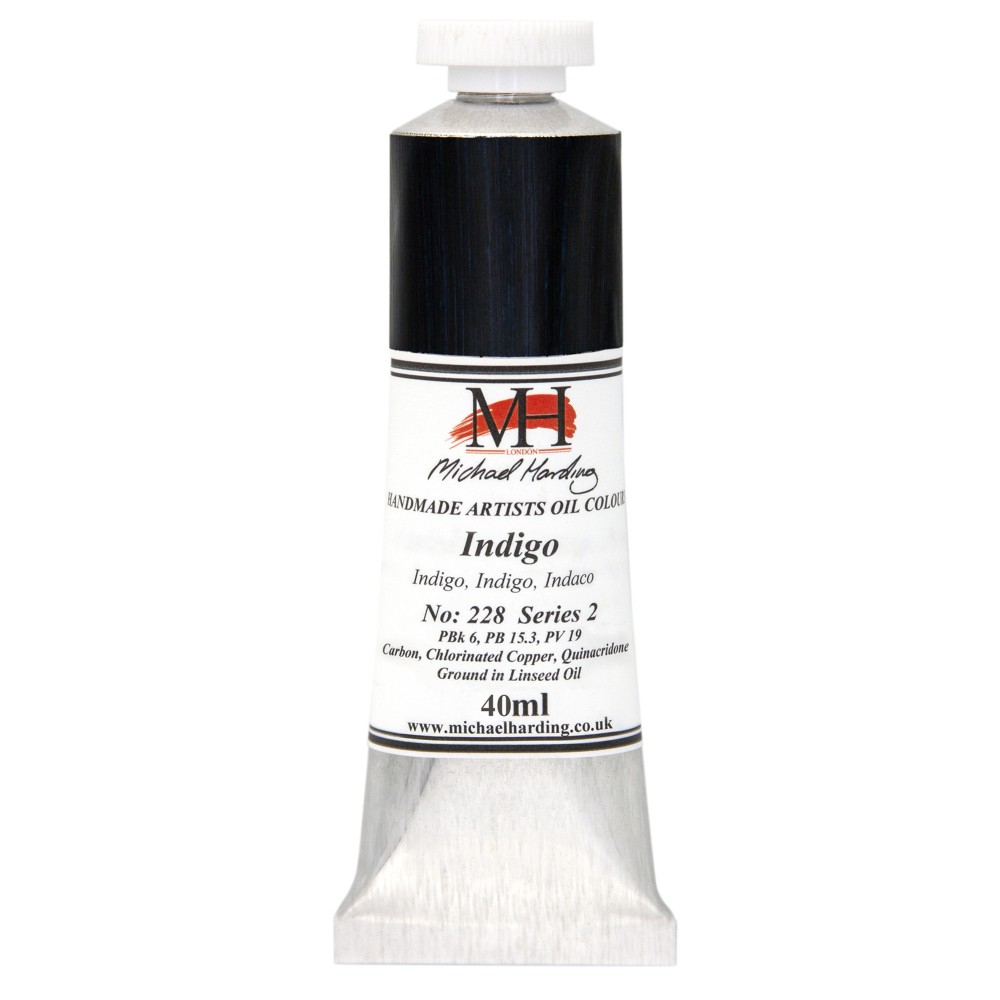 Oil paint - Michael Harding - 228, Indigo, 40 ml